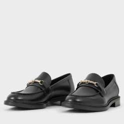 Loafers|Flats|BOSS Vagabond Amina Leather Loafers - UK 3