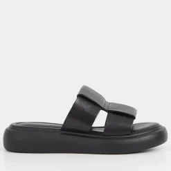 Sandals & Slides|Sandals|Ganni Vagabond Blenda Flatform Leather Mules - UK 3