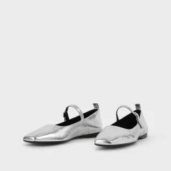 Flats|Baum Und Pferdgarten Vagabond Delia Leather Mary-Jane Flats - UK 6