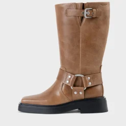 Boots|Vagabond Shoemakers Vagabond Eyra Leather Harness Biker Boots - UK 3