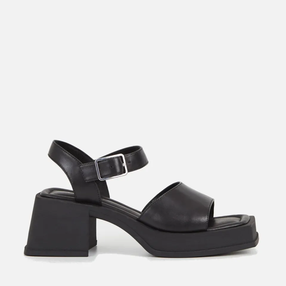 Heels|Sandals & Slides|Vagabond Shoemakers Vagabond Hennie Leather Heeled Platform Sandals - UK 8
