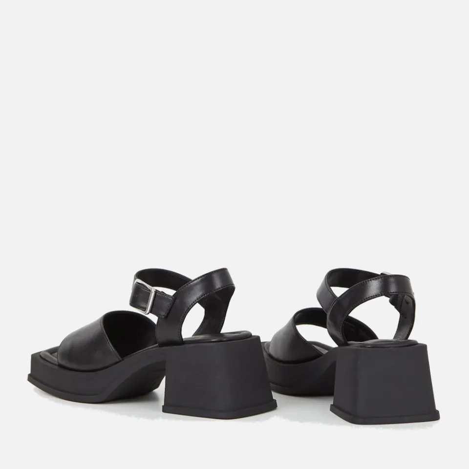 Heels|Sandals & Slides|Vagabond Shoemakers Vagabond Hennie Leather Heeled Platform Sandals - UK 8
