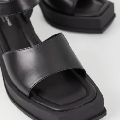 Heels|Sandals & Slides|Vagabond Shoemakers Vagabond Hennie Leather Heeled Platform Sandals - UK 8