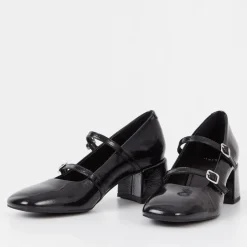 Heels|Vagabond Shoemakers Vagabond Women's Adison Patent-Leather Heeled Mary Jane Shoes - UK 5