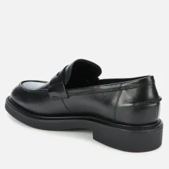 Loafers|Flats|Dr. Martens Vagabond Women's Alex W Leather Loafers - Black - UK 3