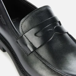 Loafers|Flats|Dr. Martens Vagabond Women's Alex W Leather Loafers - Black - UK 3