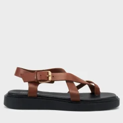 Sandals & Slides|Sandals|Hunza G Vagabond Women's Connie Leather Sandals - UK 4