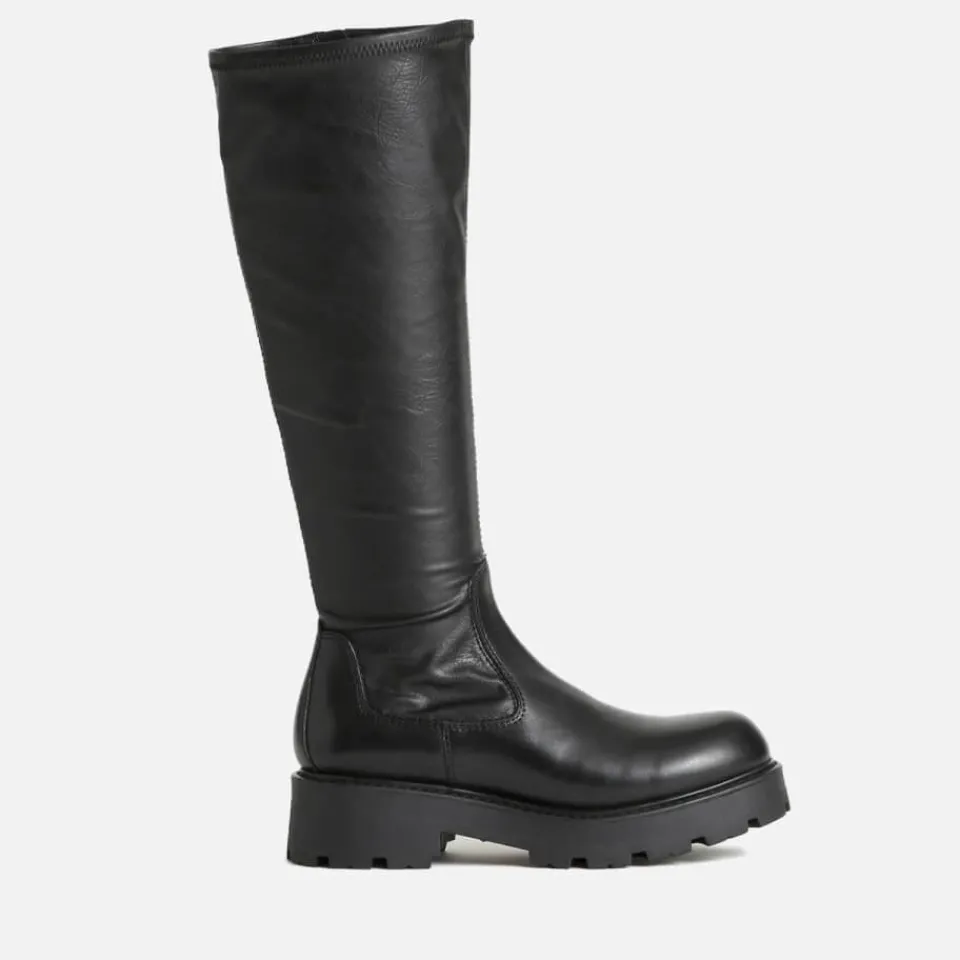 Boots|Dr. Martens Vagabond Women's Cosmo 2.0 Leather Knee High Boots - Black - UK 7