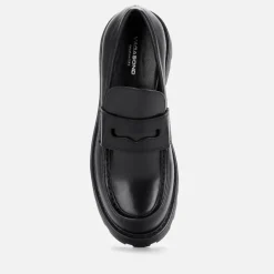 Loafers|Dr. Martens Vagabond Women's Cosmo 2.0 Leather Loafers - Black - UK 7