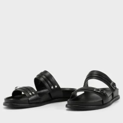 Sandals & Slides|Sandals|Coach Vagabond Women's Effie Leather Sandals - UK 3