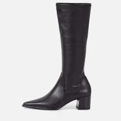 Boots|Dr. Martens Vagabond Women's Giselle Leather and Faux Leather Knee High Boots - UK 3