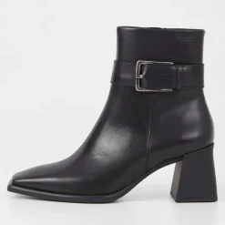 Boots|Dr. Martens Vagabond Women's Hedda Buckle Leather Heeled Boots - UK 3