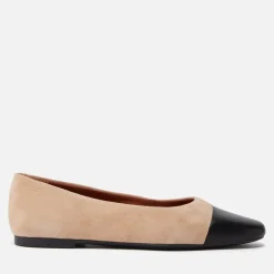 Flats|Vagabond Shoemakers Vagabond Women's Jolin Suede and Leather Ballet Flats - UK 6