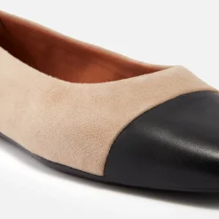 Flats|Vagabond Shoemakers Vagabond Women's Jolin Suede and Leather Ballet Flats - UK 6