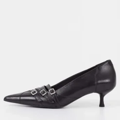 Heels|Vagabond Shoemakers Vagabond Women's Lykke Leather Kitten Heeled Court Shoes - UK 3