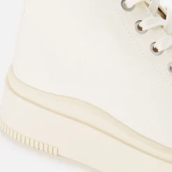 Trainers|Vagabond Shoemakers Vagabond Women's Stacy Hi-Top Trainers - Cream White - UK 3