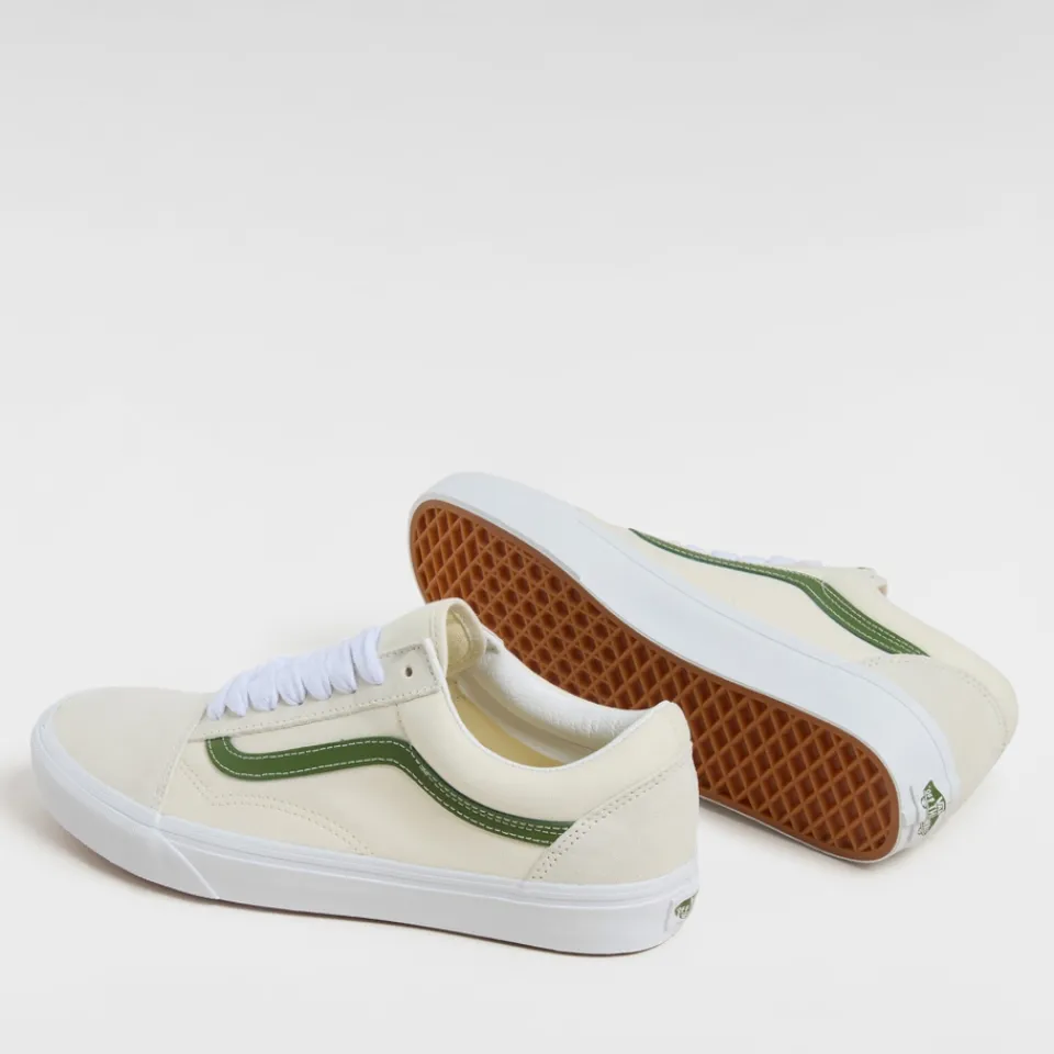 Trainers|Vans Men's Old Skool Canvas Trainers - UK 8