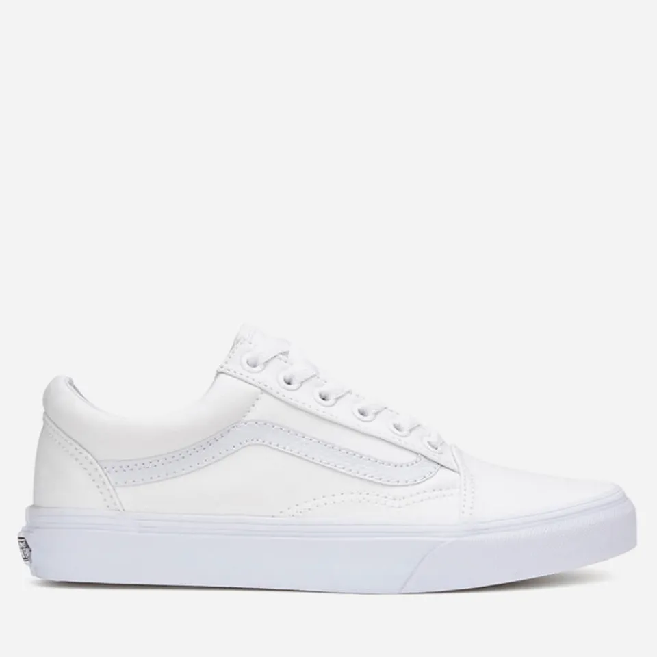 Trainers|Trainers|Vans Old Skool Trainers - True White - UK 3