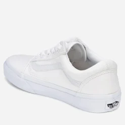 Trainers|Trainers|Vans Old Skool Trainers - True White - UK 3