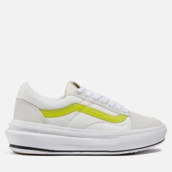 Trainers|Dr. Martens Vans Women's Sporty Overt Old Skool Suede and Shell Trainers - 3