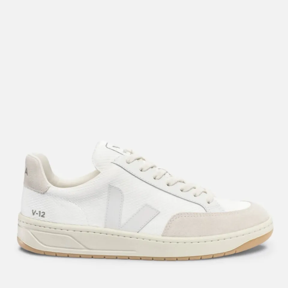 Trainers|Veja Men’s V-12 B Mesh and Suede Trainers - UK 7