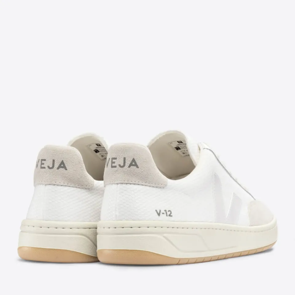 Trainers|Veja Men’s V-12 B Mesh and Suede Trainers - UK 7