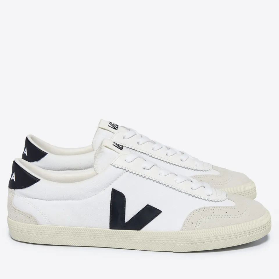 Trainers|Dr. Martens Veja Men's Volley Cotton-Canvas and Suede Trainers - UK 11