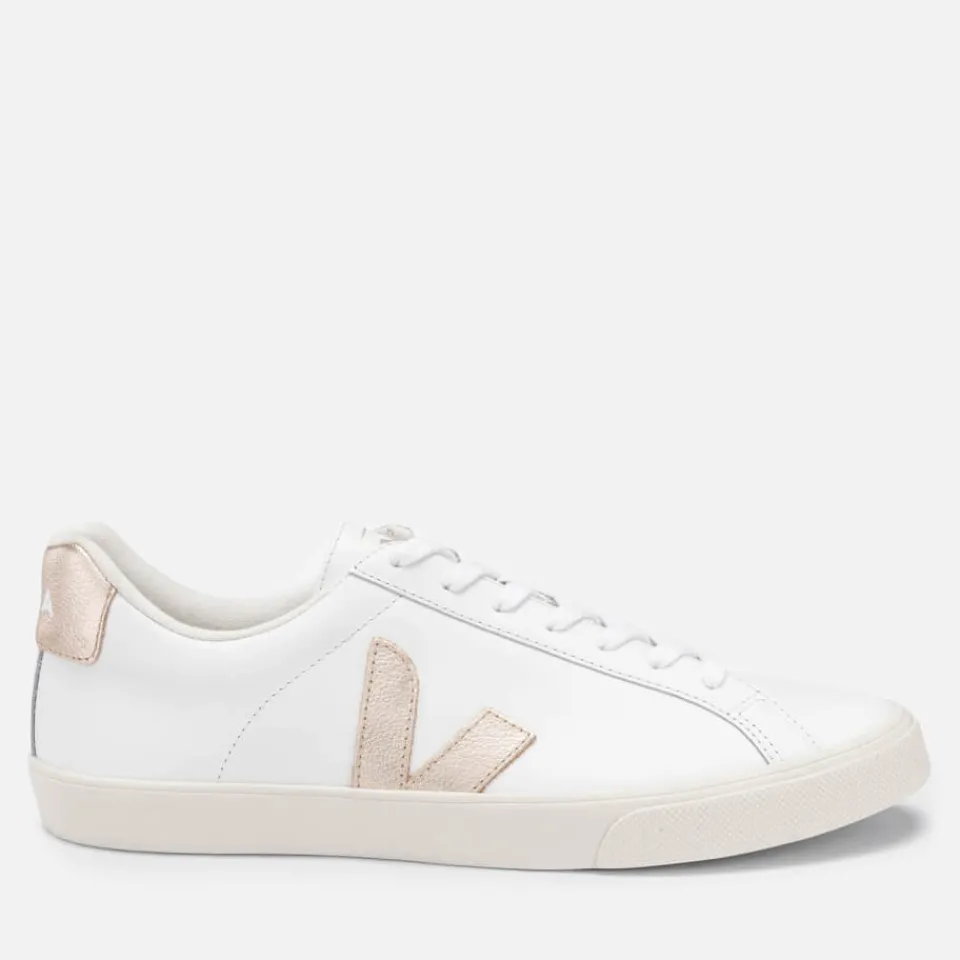 Trainers|Veja Women's Esplar Leather Trainers - UK 3