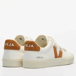 Trainers|Veja Women's Recife Chrome Free Leather Velcro Trainers - UK 3
