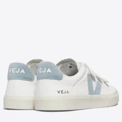 Trainers|Veja Women's Recife Chrome Free Leather Velcro Trainers - UK 3