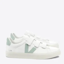 Trainers|Veja Women’s Recife Leather and Suede Trainers - UK 3