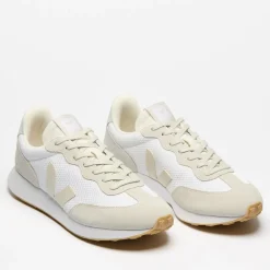 Trainers|Veja Women's Rio Branco II Running Style Mesh Trainers - UK 3