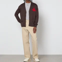 Cardigans|Knitwear|Dr. Martens Vivienne Westwood Alex Wool-Blend Cardigan - XL