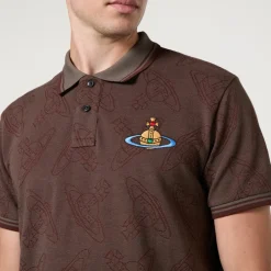 Polo Shirts|Dr. Martens Vivienne Westwood Allover Orb Cotton Polo Shirt - S