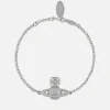 Jewellery|Vivienne Westwood Carmela Bas Relief Silver-Tone Bracelet