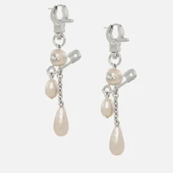 Jewellery|Dr. Martens Vivienne Westwood Claude Silver-Plated Long Earrings