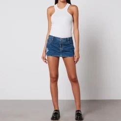 Skirts|Skirts|Vivienne Westwood Crewe Foam Denim Mini Skirt - W29