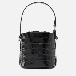 Bags|Dr. Martens Vivienne Westwood Daisy Drawstring Croc-Effect Leather Bag