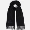 Scarves|Vivienne Westwood Embroidered Logo Wool Scarf