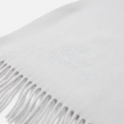Scarves|Scarves|Vivienne Westwood Embroidered Wool Logo Scarf