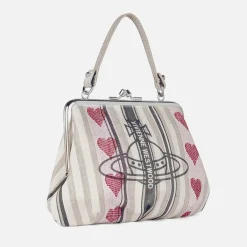 Bags|Vivienne Westwood Granny Linen-Blend Frame Purse