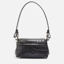 Bags|Dr. Martens Vivienne Westwood Hazel Leather Croc-Effect Handbag