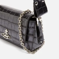 Bags|Dr. Martens Vivienne Westwood Hazel Leather Croc-Effect Handbag