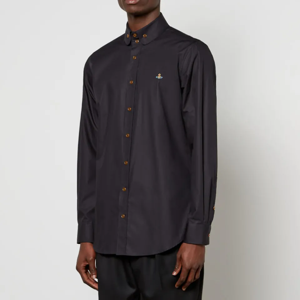 Shirts|Shirts|Vivienne Westwood Krall Cotton-Poplin Shirt - IT 46/S