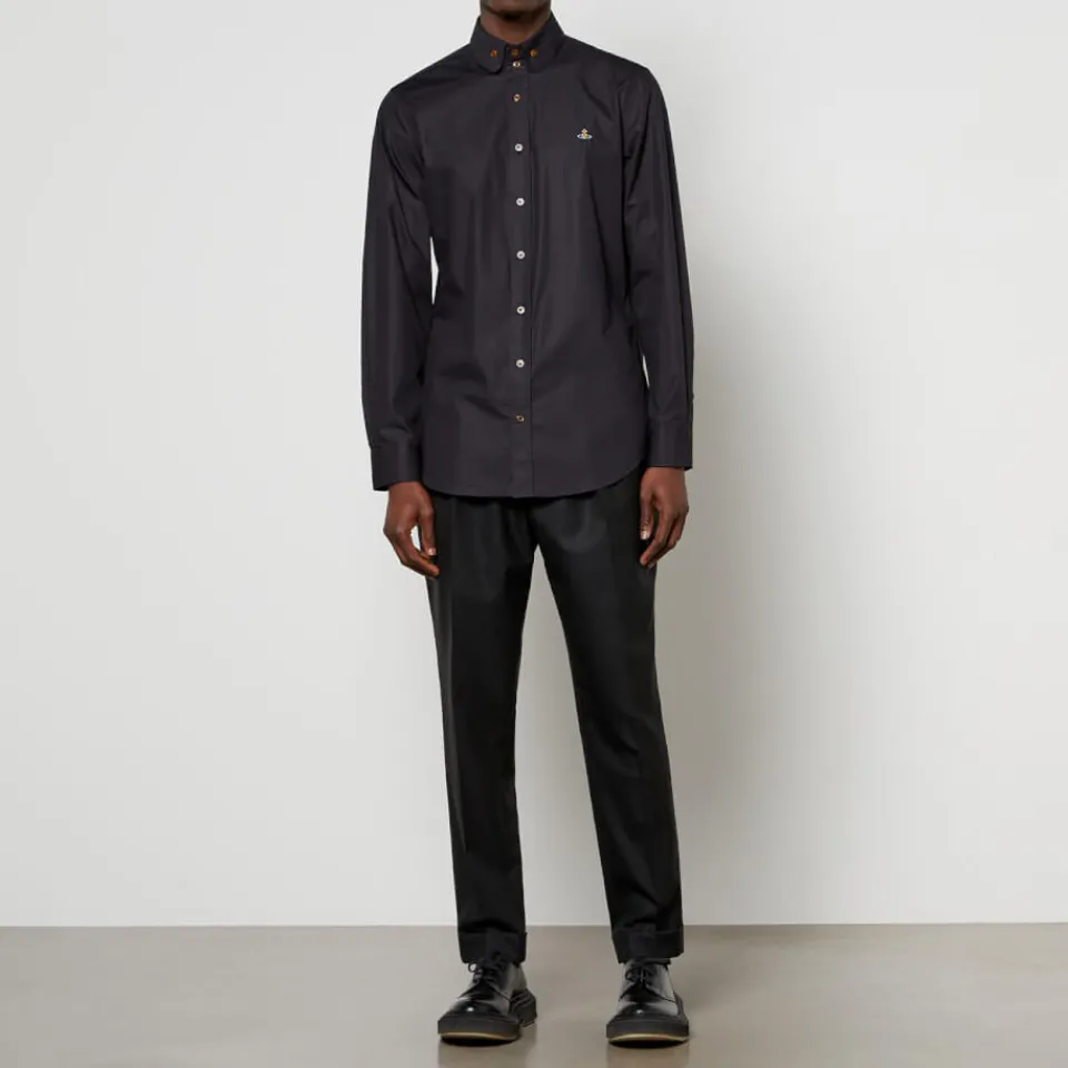 Shirts|Shirts|Vivienne Westwood Krall Cotton-Poplin Shirt - IT 46/S