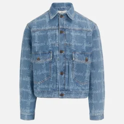 Jackets|Coats|Dr. Martens Vivienne Westwood Marlene Jacquard Denim Jacket - S