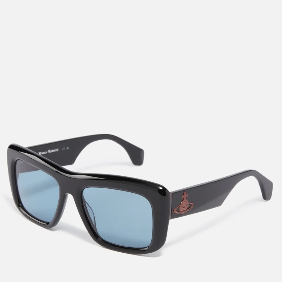 Sunglasses|Sunglasses|Dr. Martens Vivienne Westwood Michael Acetate Square-Frame Sunglasses
