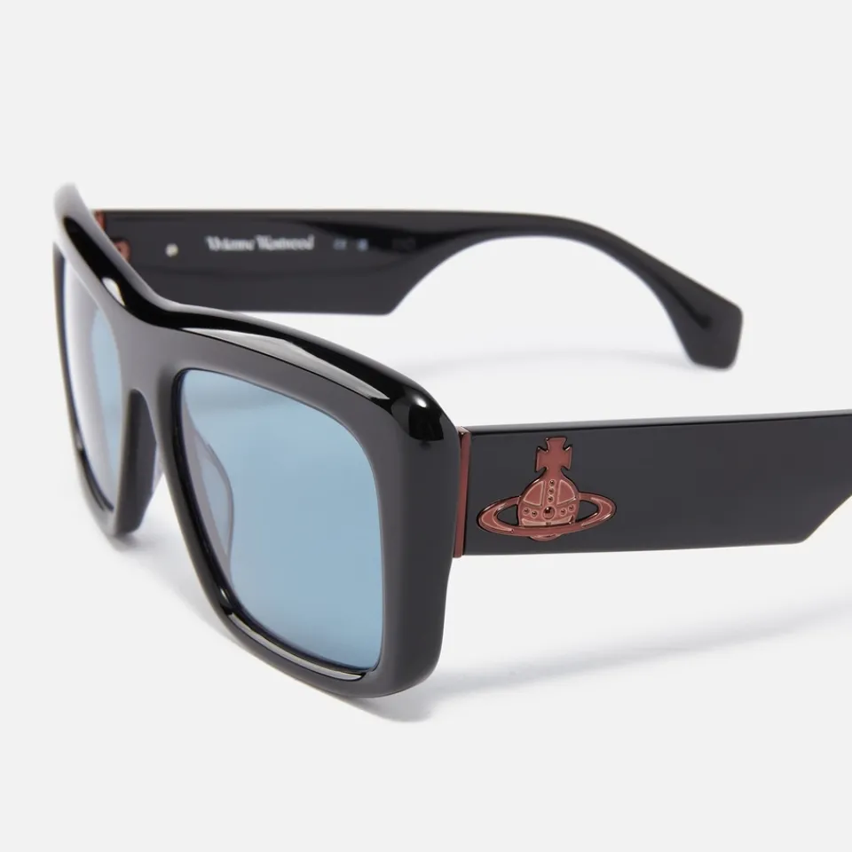 Sunglasses|Sunglasses|Dr. Martens Vivienne Westwood Michael Acetate Square-Frame Sunglasses