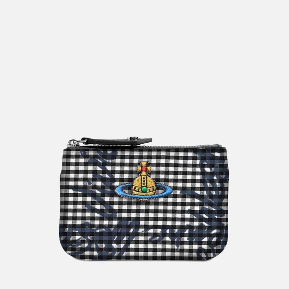 Purses|Vivienne Westwood Orb Gingham Coin Purse