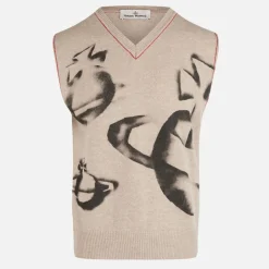 Knitwear|Dr. Martens Vivienne Westwood Orbit Wool-Blend Sweater Vest - S